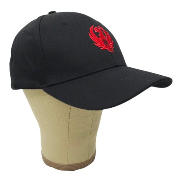 Ruger Embroidered Red Logo Strapback Cap Trucker Baseball Hat NWOT - Picture 3 of 14